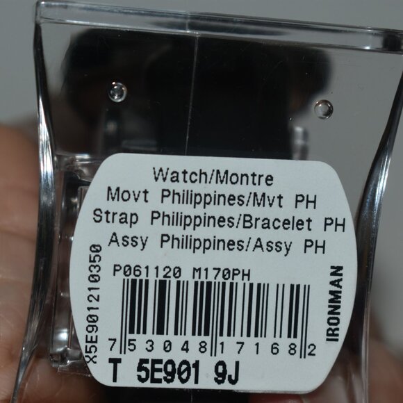 Timex T5E9019J Men's "Ironman" 30-Lap Resin Watch, 3 Alarms, Indiglo, Chrono - Picture 6 of 8